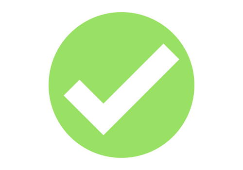 certified green tick circle