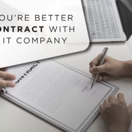 <strong>Why you’re better in a contract with your IT company</strong>